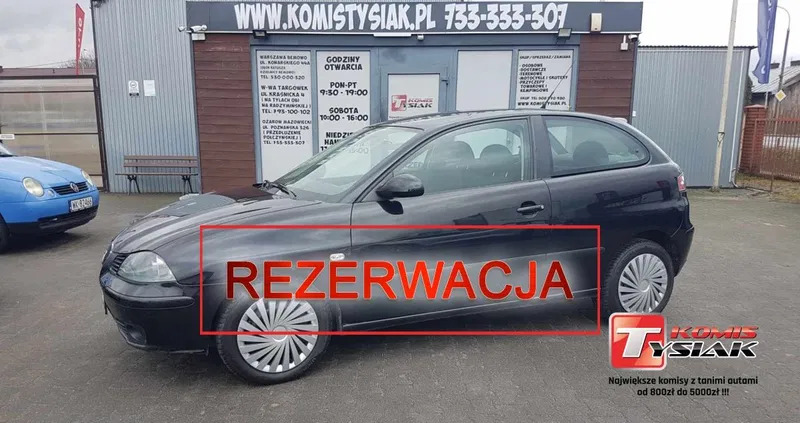 Seat Ibiza cena 3500 przebieg: 179936, rok produkcji 2003 z Buk małe 2